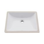 Rectangular Porcelain Sink