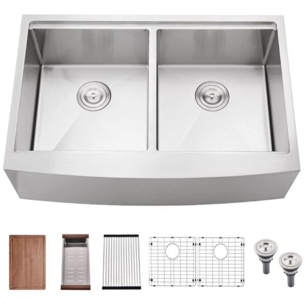 Farm Sink with Accessories
