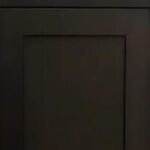 Shaker Charcoal Black Cabinets Door Sample