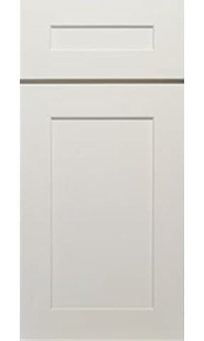 Shaker Pigeon White Cabinets Door Sample