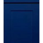 Shaker Sapphire Blue Cabinets Door Sample