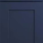 Shaker Navy Blue Cabinets Door Sample