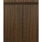 Reeded Mahogany Reed Cabinets Door Sample