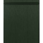 Reeded Hunter Green Reed Cabinets Door Sample