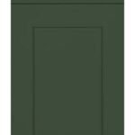 Shaker Hunter Green Painted Cabinets Door Sample
