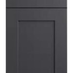 Shaker Iron Ore Painted Cabinets Door Sample