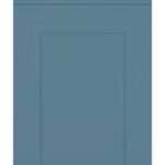 Shaker Ocean Blue Painted Cabinets Door Sample