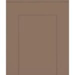 Shaker Cobble Brown Painted Cabinets Door Sample