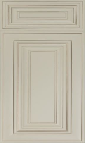 Charleston Antique White Cabinets Door Sample